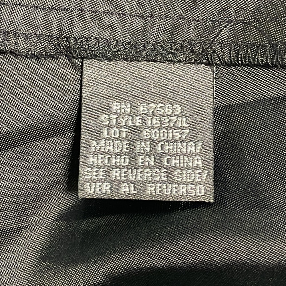 Dress Barn dress size 20W sleeveless black w/beaded top lining under chiffon - Picture 13 of 14